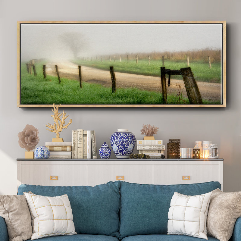 Around the Bend- Framed Canvas