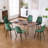 Kavi Faux Leather Upholstered Dining Chair-1455440032