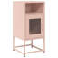 Beautrice 36cm W Steel Bedside Table-261588253
