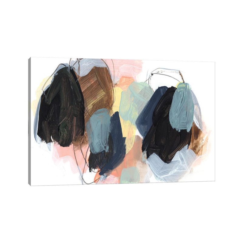 Boulders I by Jennifer Paxton Parker - Wrapped Canvas Painting, 20.32 cm H x 30.48 cm W