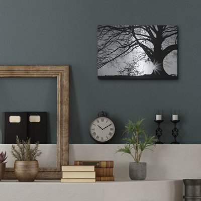 Winston Porter «Oak Silhouette» par Photoinc Studio, art mural en métal, 24 po x 16 po