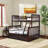 Twin Over Full Stairway Bunk Bed-1799888366