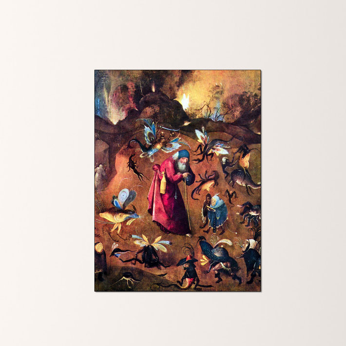 Hieronymus Bosch - Wrapped Canvas Print