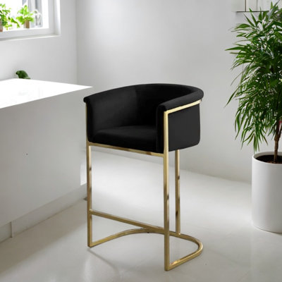 Bucker Leather Stool 