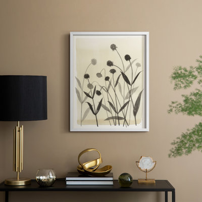 Summer Echinachea II Framed Print - Solid Wood