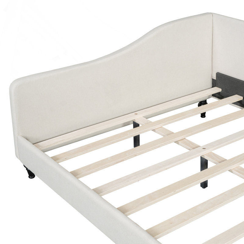 L-Shaped Daybed, Beige, Twin