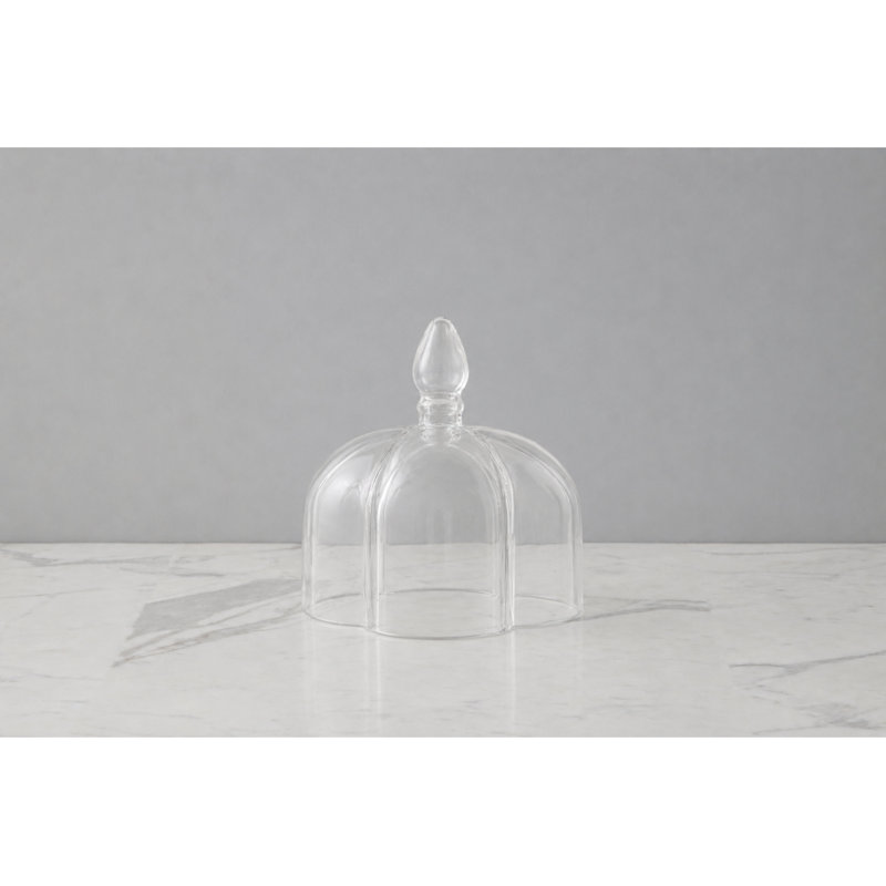 Glass Cloche - Quatrefoil