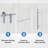 56-60in W x 66in H Single Sliding Shower Door 5/16"(8mm) Tempered Glass for Bathtub-116995146