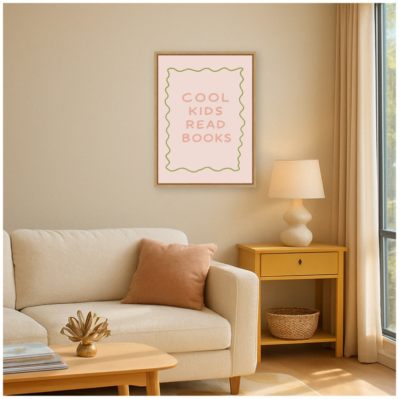 Impression sur toile encadrée, "Cool Kids" par Laura Moss