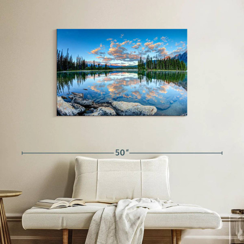 Alvord Jasper Park Lake, 26" H x 39" W