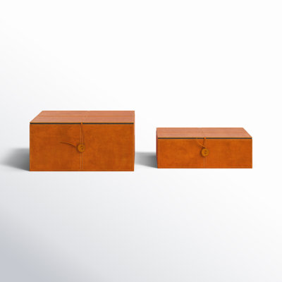 Brownsburg Faux Leather Box Set