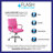 Jayen Mid-Back Swivel Vinyl Upholstered Desk Chair with Armrests-868960837