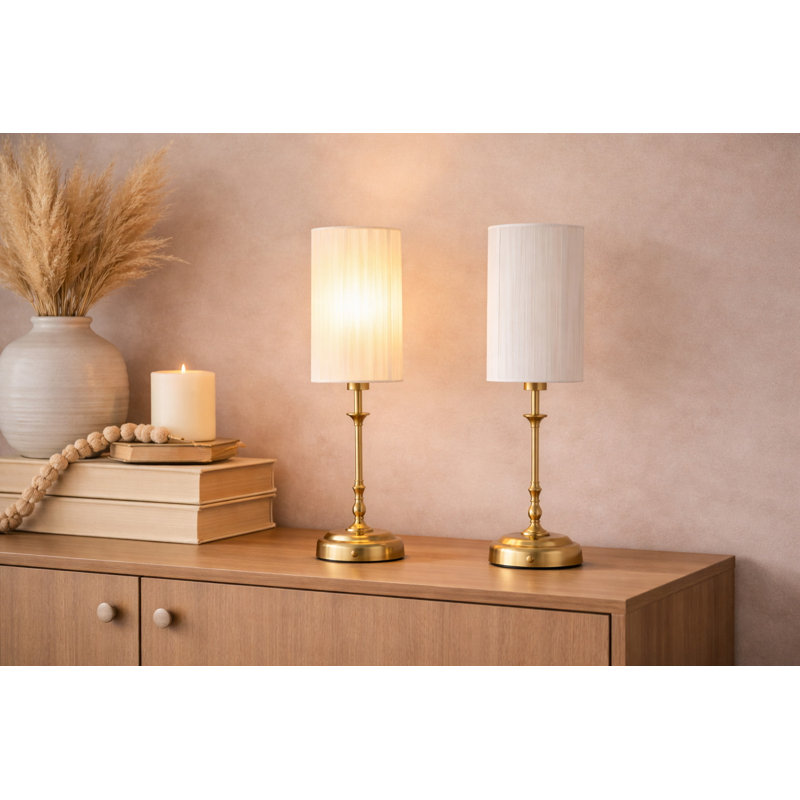 Artemiusz Metal Lamp, 44cm H x 10cm W x 10cm D