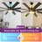 Maiju 60'' 8 Blades Smart Ceiling fan with light-925352737-925352742