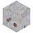 Recycle Hex 8.5" x 10" Porcelain Stone Look Wall & Floor Tile
