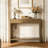 Small Sofa Table with 2-Tier Shelf