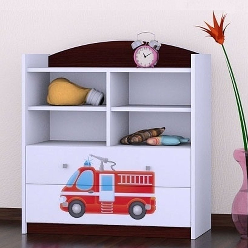 India 96cm H X 86cm W Kids Cube, Wenge