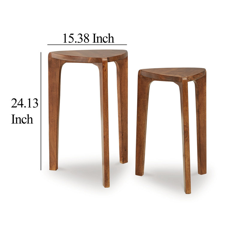 Ensemble de 2 tables d'appoint Mahelet