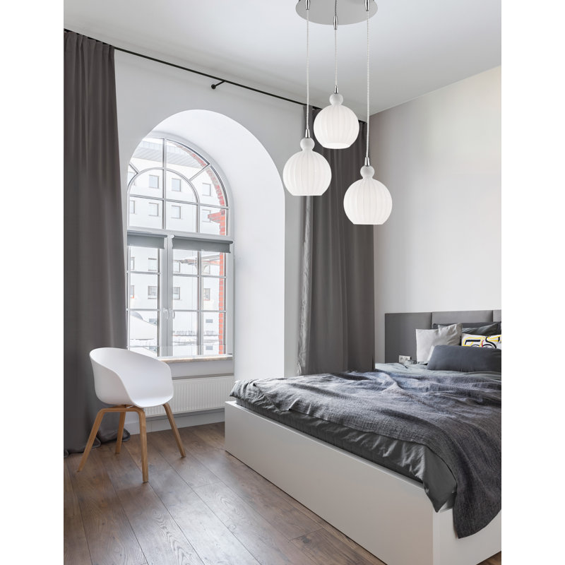 3 - Light Chrome Cluster Pendant