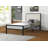 Hartin Upholstered Metal Platform Bed-26242659-26242660