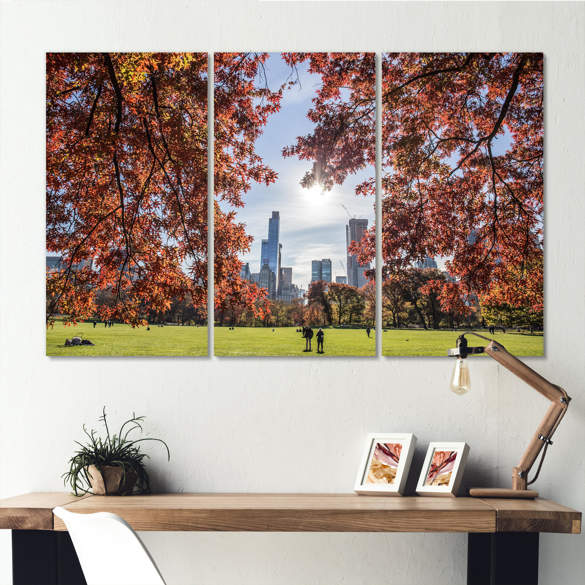 Ebern Designs Beautiful Landscape Of Alabama On Canvas 3 Pieces Print ...
