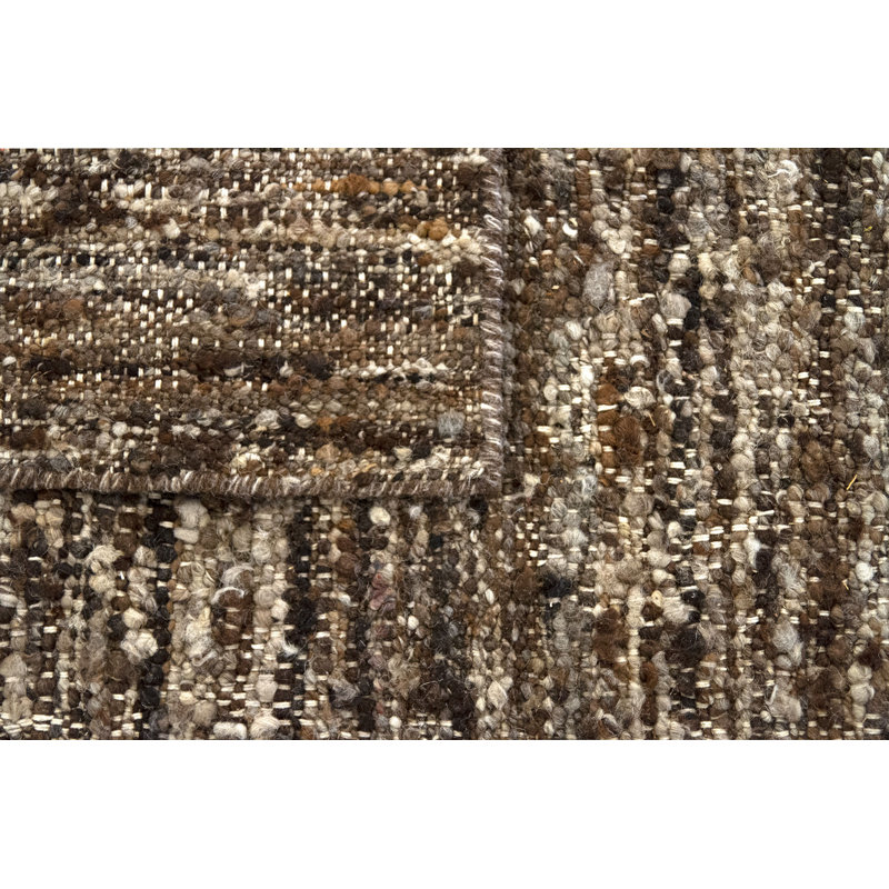 Plemmons Solid Colour Hand Woven Area Rug, Rectangle 140 x 200cm