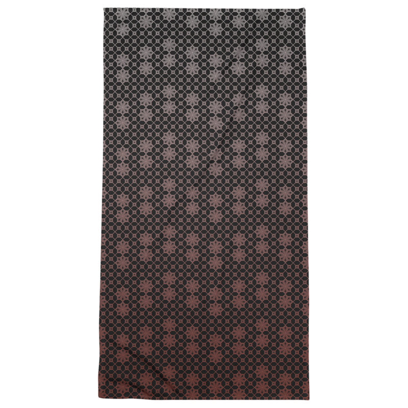 Serviette de plage Lattice, Rouge