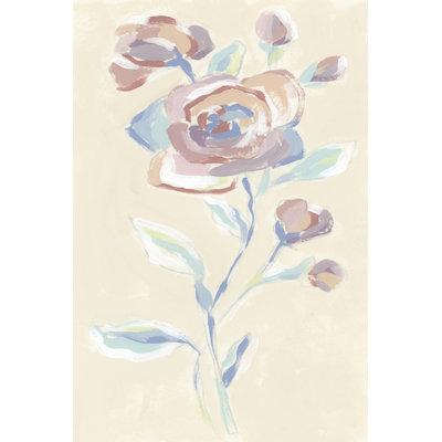 Tameisha Stem Fresco II by June Erica Vess - Wrapped Canvas Print
