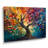 Colorful Tree Of Life II - Tree Of Life Canvas Wall Art Wall Decor-895462290-895462297