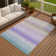 Machine Washable Indoor/Outdoor Jouett ACN2313 Stripes Rug