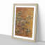 Peacock & Hollyhocks by Bian Lu - Picture Frame Painting Print-55582892-55582895