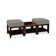 Elements Upholstered Cube Ottoman