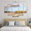 Ensemble de 5 panneaux - Christy Berry «Wyoming Soft Fall Colors», art mural sur toile pour le salon, la chambre à coucher ou le bureau par Trademark Fine Art
