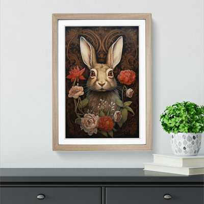 Hare Renaissance No.2 - Framed Print