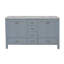 Ensemble de meuble-lavabo double 60 po Claudett-1868869646-1868869647