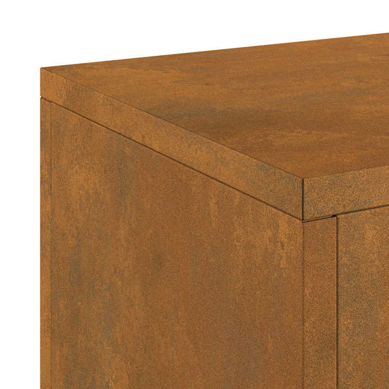 Plant Stand, Brown, 35cm H x 24cm W x 24cm D