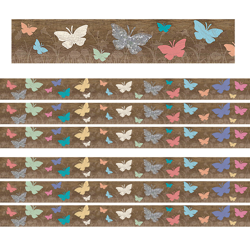 Bordure de printemps pour enseignant