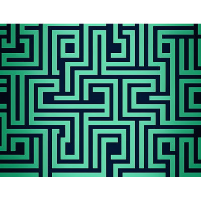 Couverture en molleton Greek Key