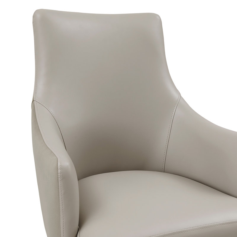 Fauteuil Connie, Gris clair