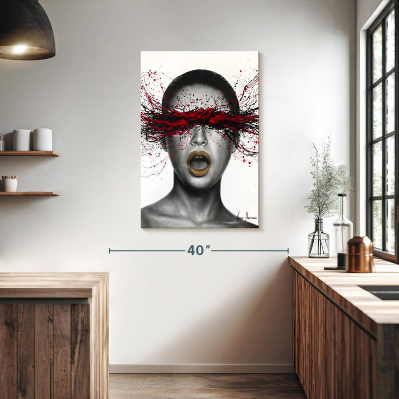 Leisha Objective Intention, 39" H x 26" W