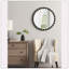 Miroir mural en métal avec détails perlés-1025554945-1025554944