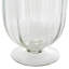 Porte-bougie nervuré en verre Perry and Grey-200086460