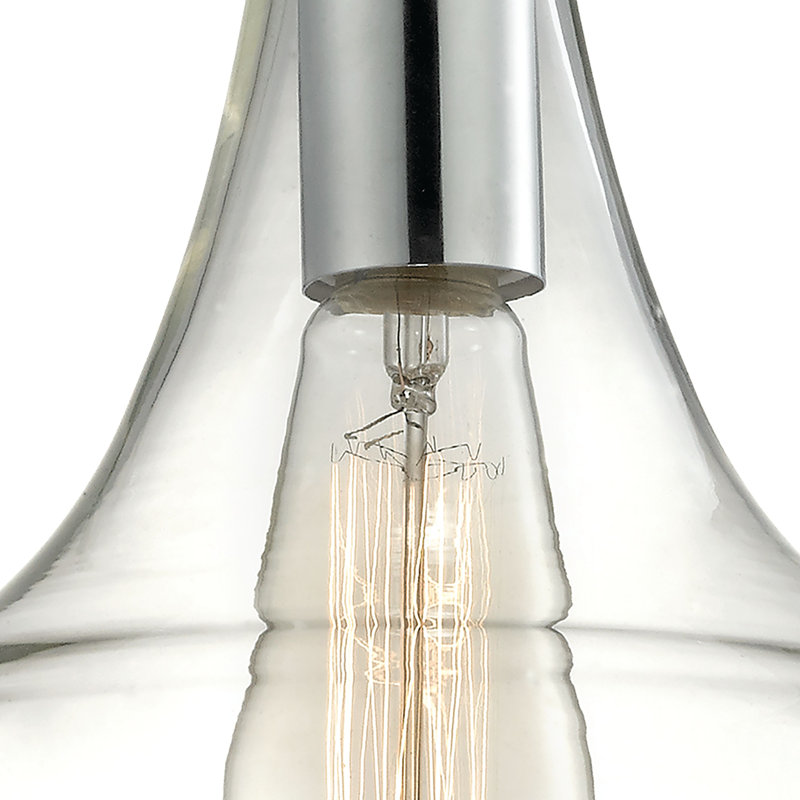 Orbital 10'' Wide 1-Light Pendant - Polished Chrome