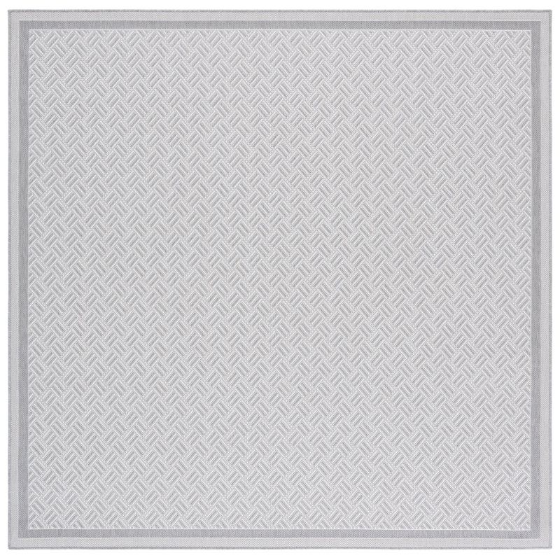 Terrace 800 Geometric Indoor/Outdoor Rug, Round 6'7"