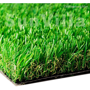 Gazon artificiel, tapis / tapis artificiels de 8 po x 84 po, gazon arrière intérieur / extérieur réaliste pour jardin, patio, clôture, jardin, décoration murale 8 pi x 84 pi (672 pi2)