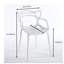 Chaise de salle à manger en plastique-1986939317