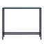 Console étroite et longue avec plateau en miroir Lathem-1252914956-1252914953