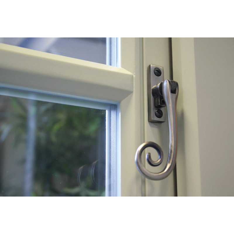 Slim Monkeytail Espag Door Accessory, Antique Pewter