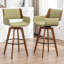 Tabourets pivotants rembourrés en similicuir Modern-1436177514-1436177525