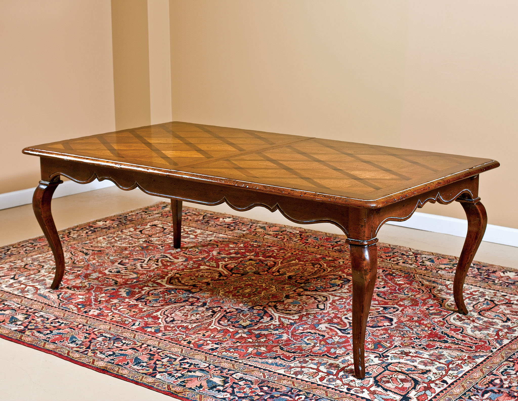 David Michael Extendable Solid Wood Dining Table | Perigold